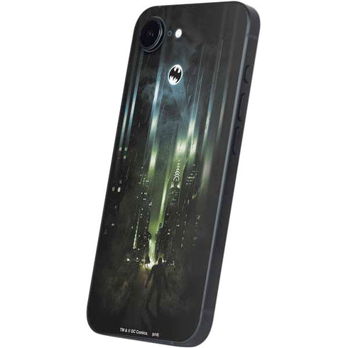 DC Comics Batman Call Sign City iPhone 16e Skin